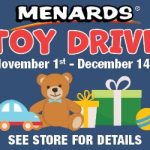 Menard’s Annual Toy Drive Starts November 1st — Watford City Business news